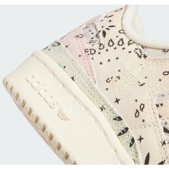 NEW ADIDAS ORIGINALS Forum 84 Low CL Pastel Paisley Women's US 5 - Picture 2 of 10